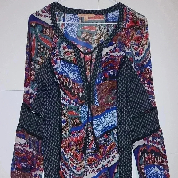 Gibson Latimer blouse Size Medium multiple color - Picture 7 of 8